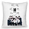 Perna Decorativa Fluffy BTS Army 3, 40x40 cm, Husa Detasabila, Burduf 4 Perna Decorativa Fluffy BTS Army 3