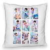Perna Decorativa Fluffy BTS Army 5, 40x40 cm, Husa Detasabila, Burduf 4 Perna Decorativa Fluffy BTS Army 5