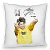 Perna Decorativa Fluffy BTS Kim 2, 40x40 cm, Husa Detasabila, Burduf 4 Perna Decorativa Fluffy BTS Kim 2