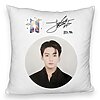 Perna Decorativa Fluffy BTS V, 40x40 cm, Husa Detasabila, Burduf 4 Perna Decorativa Fluffy BTS V