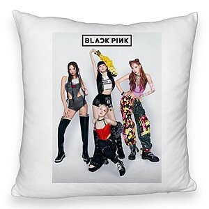 Perna Decorativa Fluffy BlackPink