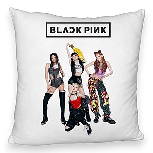 Perna Decorativa Fluffy BlackPink