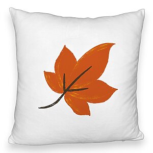 Perna Decorativa Fluffy Frunza de Toamna