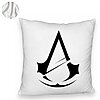 Perna Decorativa Fluffy cu Assasin's Creed Fans 2, 40x40 cm, Alba, Husa Detasabila, Burduf 8 40x40 cm