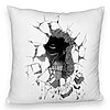 Perna Decorativa Fluffy cu Attack on Titan, 40x40 cm, Alba, Husa Detasabila, Burduf 7 Perna Decorativa Fluffy cu Attack on Titan