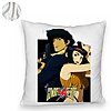 Perna Decorativa Fluffy cu Cowboy Bebop, 40x40 cm, Alba, Husa Detasabila, Burduf 8 40x40 cm