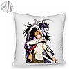 Perna Decorativa Fluffy cu Deathnote 1, 40x40 cm, Alba, Husa Detasabila, Burduf 8 40x40 cm