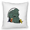 Perna Decorativa Fluffy cu Full Metal Alchemist, 40x40 cm, Alba, Husa Detasabila, Burduf 7 Perna Decorativa Fluffy cu Full Metal Alchemist