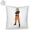 Perna Decorativa Fluffy cu Naruto, 40x40 cm, Alba, Husa Detasabila, Burduf 8 40x40 cm
