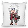 Perna Decorativa Fluffy cu Naruto Jiraiya, 40x40 cm, Alba, Husa Detasabila, Burduf 7 Perna Decorativa Fluffy cu Naruto Jiraiya