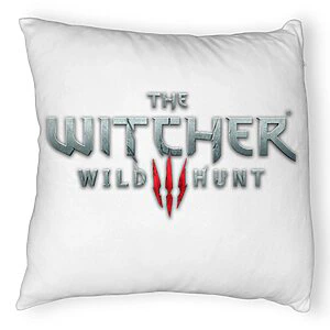 Perna Decorativa Fluffy cu The Withcher Text