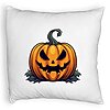 Perna Decorativa Fluffy cu motiv Dovleac de Halloween 1, 40x40 cm, Alba, Husa Detasabila, Burduf 7 Perna Decorativa Fluffy cu motiv Dovleac de Halloween 1