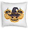 Perna Decorativa Fluffy cu motiv Dovleac de Halloween 3, 40x40 cm, Alba, Husa Detasabila, Burduf 7 Perna Decorativa Fluffy cu motiv Dovleac de Halloween 3