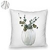 Perna Decorativa Fluffy cu tematica de Craciun, 11, 40x40 cm, Alba, Husa Detasabila, Burduf 8 11