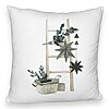 Perna Decorativa Fluffy cu tematica de Craciun, 12, 40x40 cm, Alba, Husa Detasabila, Burduf 7 Perna Decorativa Fluffy cu tematica de Craciun