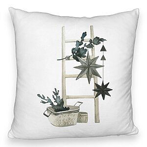 Perna Decorativa Fluffy cu tematica de Craciun