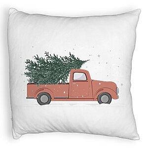 Perna Decorativa Fluffy cu tematica de Craciun