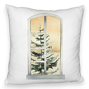 Perna Decorativa Fluffy cu tematica de Craciun