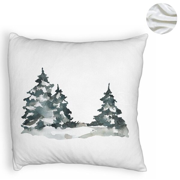 Perna Decorativa Fluffy cu tematica de Craciun, 7, 40x40 cm, Alba, Husa Detasabila, Burduf 6 7