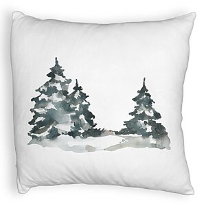 Perna Decorativa Fluffy cu tematica de Craciun