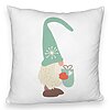 Perna Decorativa Fluffy cu tematica de Craciun, Gnom 4, 40x40 cm, Alba, Husa Detasabila, Burduf 7 Perna Decorativa Fluffy cu tematica de Craciun