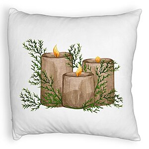 Perna Decorativa Fluffy cu tematica de Craciun