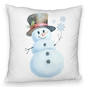 Perna Decorativa Fluffy de Craciun Om de Zapada