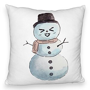 Perna Decorativa Fluffy de Craciun Om de Zapada