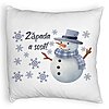 Perna Decorativa Fluffy de Craciun Om de Zapada si Text 2, 40x40 cm, Alba, Husa Detasabila, Burduf 7 Perna Decorativa Fluffy de Craciun Om de Zapada si Text 2