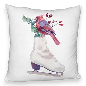 Perna Decorativa Fluffy de Craciun