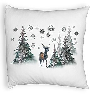 Perna Decorativa Fluffy de Craciun