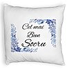 Perna Decorativa Fluffy, pentru Socrul 2, 40x40 cm, Alba, Husa Detasabila, Burduf 4 Perna Decorativa Fluffy