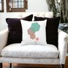 Perna Decorativa Forme Geometrice 2, Multicolor, 40x40 cm, Alba, Mata, Husa Detasabila, Burduf 21 40x40 cm