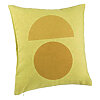 Perna Decorativa, Model Abstract Creativ 9, 40x40 cm, Verde, Husa Detasabila, Burduf 7 Perna Decorativa