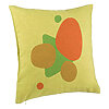 Perna Decorativa, Model Abstracta 10, 40x40 cm, Verde, Husa Detasabila, Burduf 7 Perna Decorativa