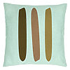 Perna Decorativa, Model Abstracta 13, 40x40 cm, Verde Menta, Husa Detasabila, Burduf 22 Perna Decorativa