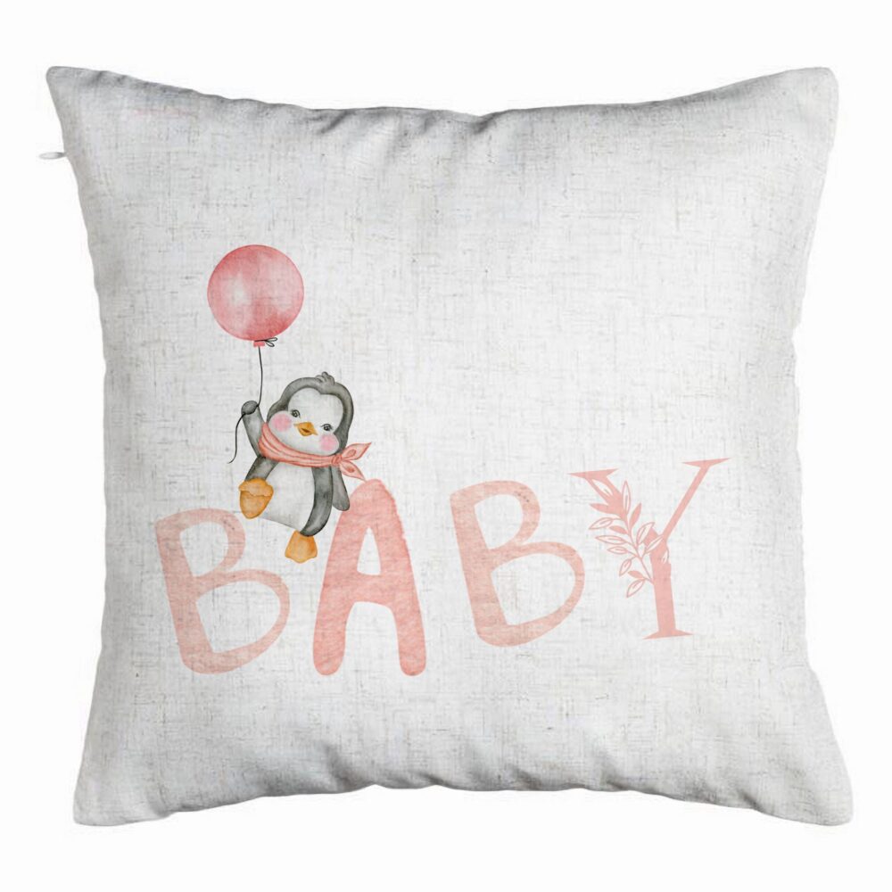 Perna Decorativa, Model Baby, 40x40 cm, Alb Murdar, Husa Detasabila, Burduf 5 Perna Decorativa