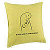 Perna Decorativa, Model Be As Strong As Your Espresso, 40x40 cm, Verde, Husa Detasabila, Burduf 7 Perna Decorativa