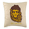 Perna Decorativa, Model Be Brave, 40x40 cm, Bej, Husa Detasabila, Burduf 7 Perna Decorativa