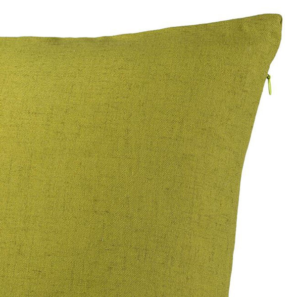 Perna Decorativa, Model Emoji In Love, 40x40 cm, Verde, Husa Detasabila, Burduf 6 Model Emoji In Love