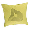 Perna Decorativa, Model F1, 40x40 cm, Verde, Husa Detasabila, Burduf 7 Perna Decorativa