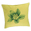 Perna Decorativa, Model Florale Blue Flower, 40x40 cm, Verde, Husa Detasabila, Burduf 7 Perna Decorativa