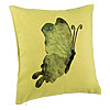 Perna Decorativa, Model Fluture 2, Blue and Black 40x40 cm, Verde, Husa Detasabila, Burduf 7 Perna Decorativa