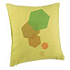 Perna Decorativa, Model Forme Geometrice 2, Multicolor, 40x40 cm, Verde, Husa Detasabila, Burduf 7 Perna Decorativa