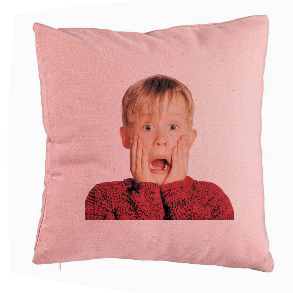 Perna Decorativa, Model Kevin, 40x40 cm, Roz, Husa Detasabila, Burduf 5 Perna Decorativa