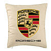 Perna Decorativa, Model Porsche, 40x40 cm, Bej, Husa Detasabila, Burduf 7 Perna Decorativa