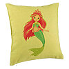 Perna Decorativa, Model Sirena Verde, 40x40 cm, Verde, Husa Detasabila, Burduf 7 Perna Decorativa