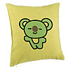 Perna Decorativa, Model Ursulet Koala, 40x40 cm, Verde, Husa Detasabila, Burduf 7 Perna Decorativa