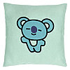 Perna Decorativa, Model Ursulet Koala, 40x40 cm, Verde Menta, Husa Detasabila, Burduf 22 Perna Decorativa