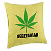 Perna Decorativa, Model Vegetarian, 40x40 cm, Verde, Husa Detasabila, Burduf 7 Perna Decorativa
